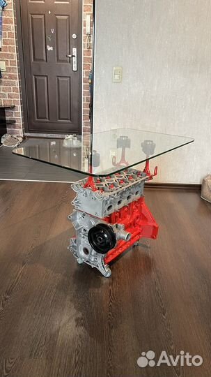 Столик из блока двигателя