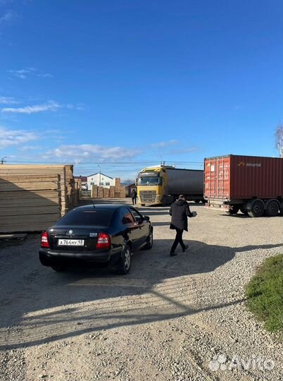 Брус обрезной строганый