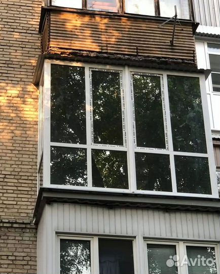 Балконы и лоджии с пластиковыми окнами