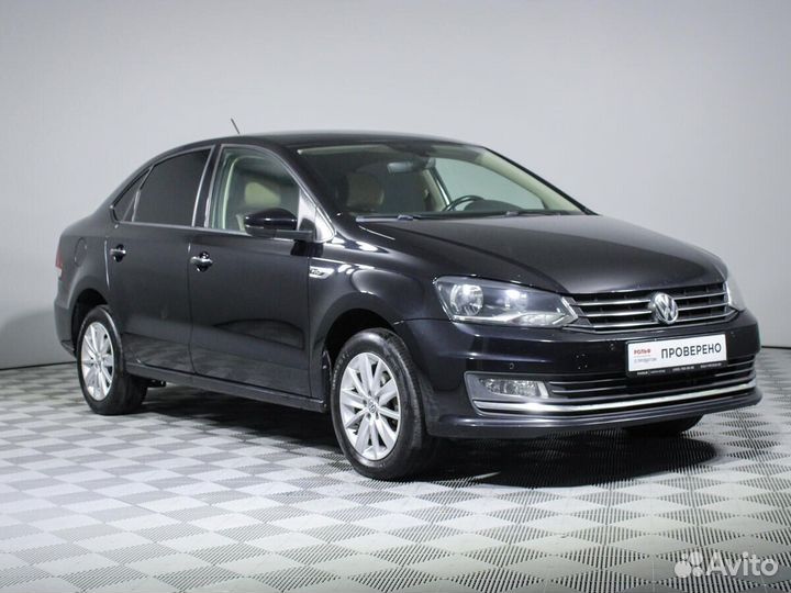 Volkswagen Polo 1.6 AT, 2015, 150 000 км