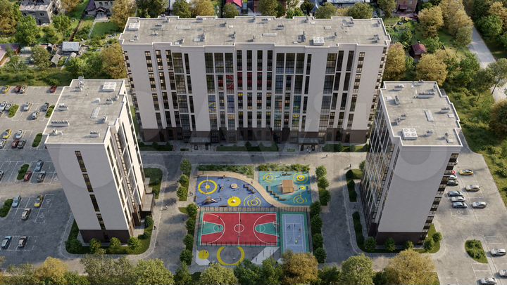 Квартира-студия, 39 м², 1/14 эт.