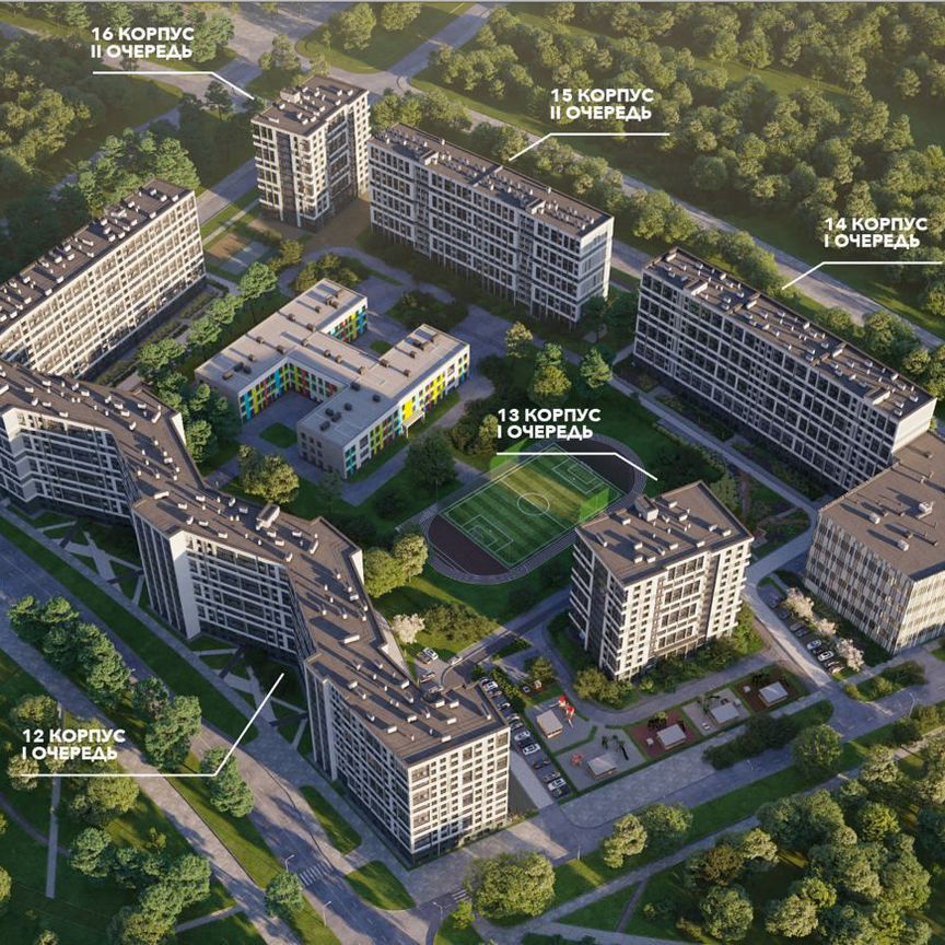 Квартира-студия, 27,4 м², 13/13 эт.