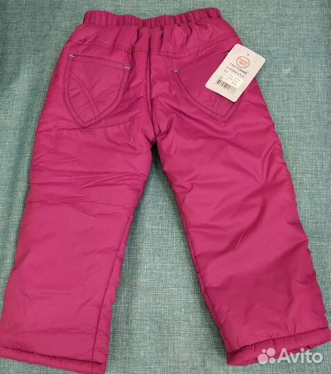 Зимние брюки для девочки