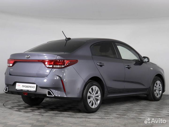Kia Rio 1.6 AT, 2021, 58 059 км