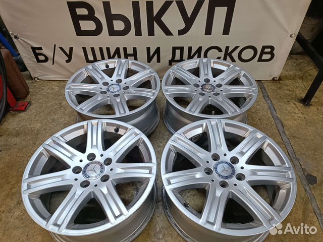 Диски ориг Mercedes r17 5 112 dia 66,6