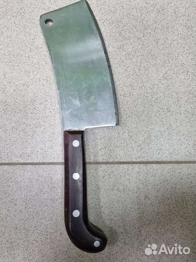 Нож кухонный, тесак. Времён СССР