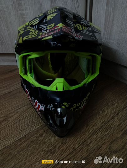 Шлем для мотокросса размер S