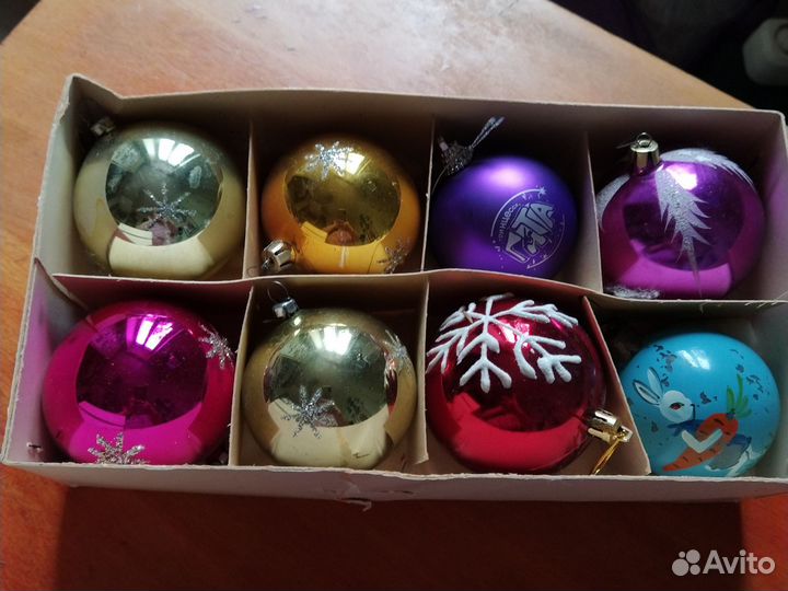 Елочные игрушки СССР одним лотом