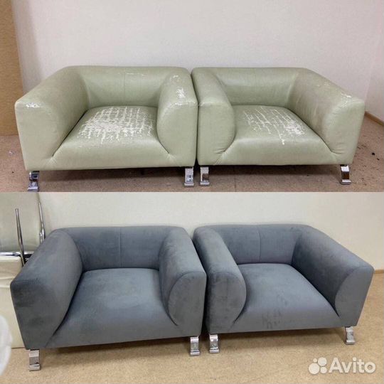 Перетяжка мебели