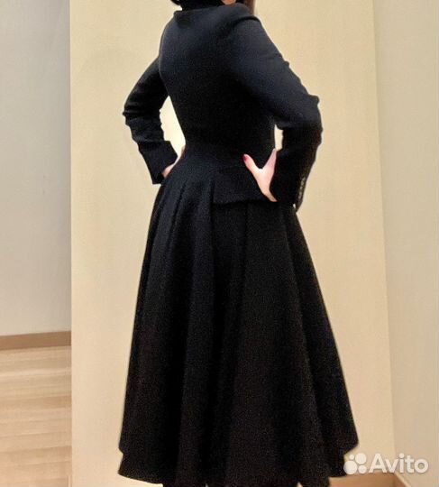 Шерстяное пальто Alexander mcqueen