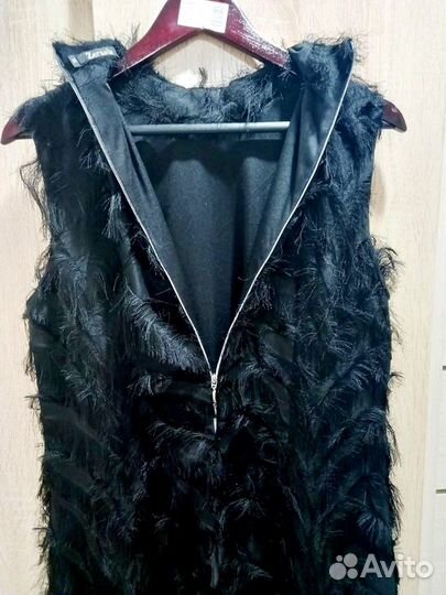 Платье вечернее Zerkala с бахромой 44-46