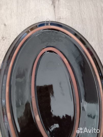 Панно, тарелка настенная керамика