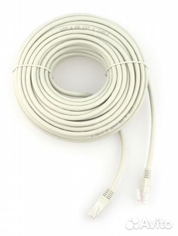Патч-корд UTP Cablexpert PP6U-20M кат.6, 20 м, л