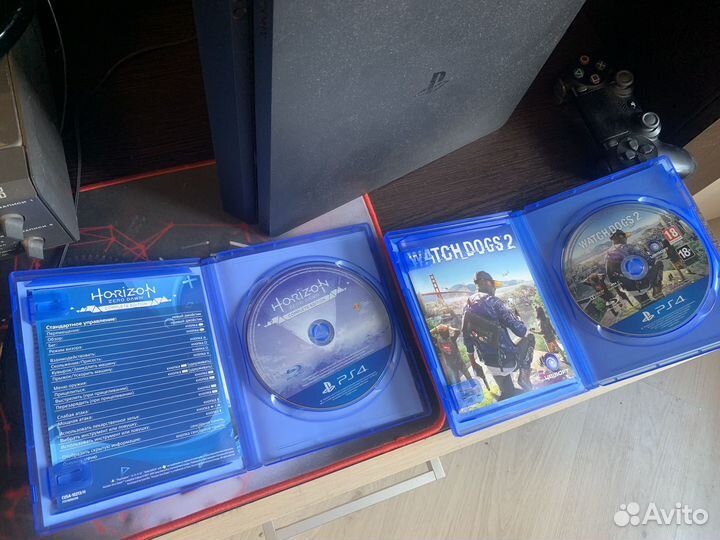 Horizon zero dawn и Watch dogs 2 (PS4)