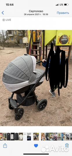 Коляска adamex 3 в 1