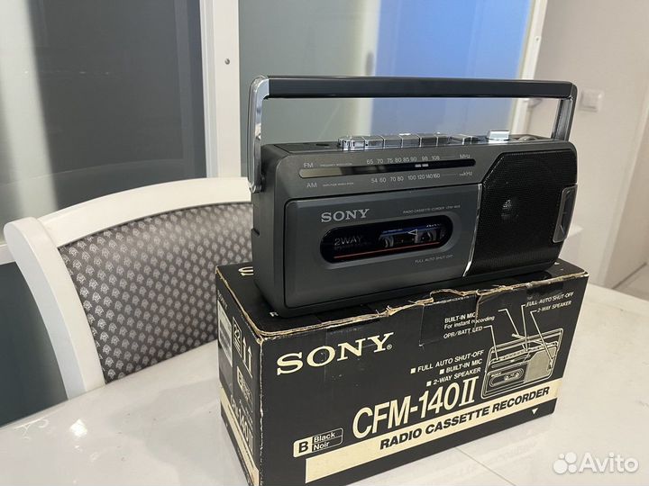 Магнитола sony cfm-140