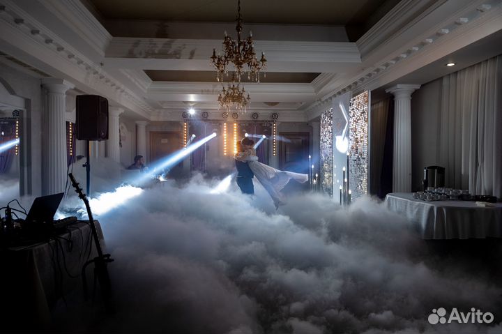 Свет, звук, тяжелый дым, спаркуляры на свадьбу