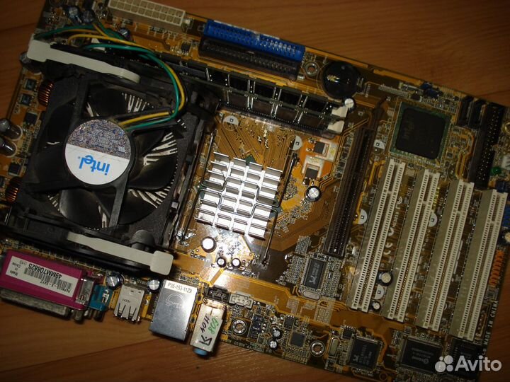 Материнская плата asus P4P800S-X (soc 478)