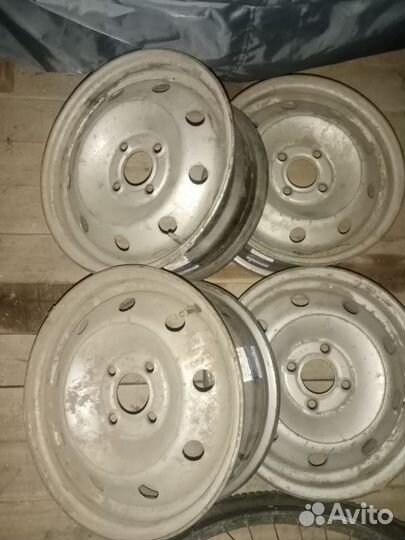 Диски штампованные на Рено Логан 4 штуки r14 4x100