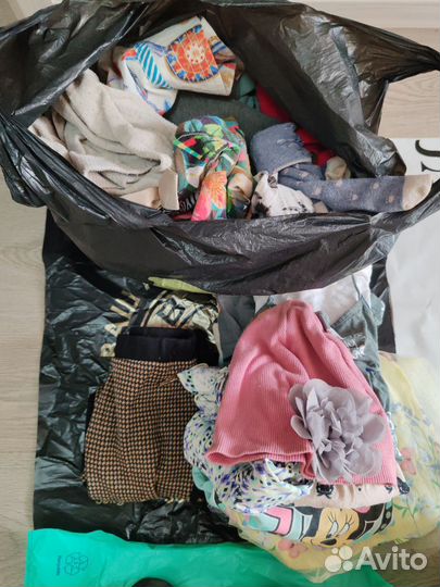Пакеты детских вещей бу
