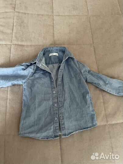 Рубашка джинсовая