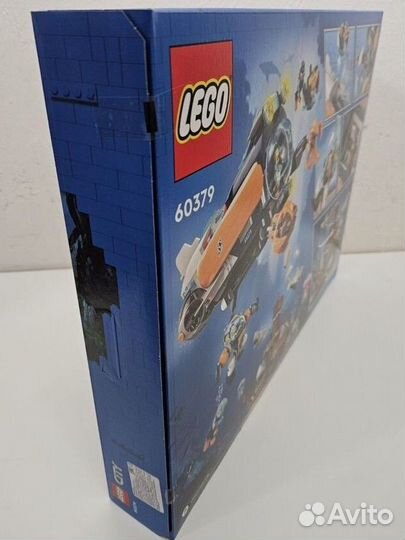 Новое Lego City 60379 подводная лодка
