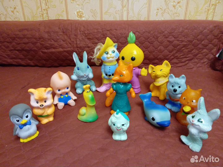 Резиновые игрушки СССР