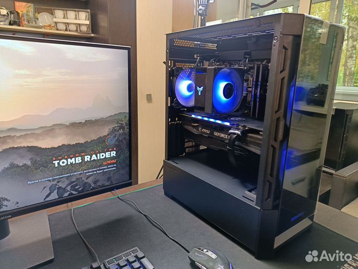 Мощный игровой комп Ryzen5 5500+ RTX 3060 Ti