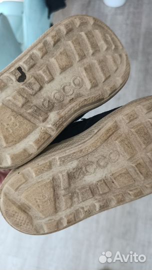 Зимние сапоги детские ecco