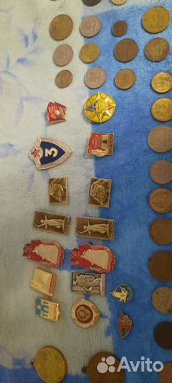 Коллекция монет,жетонов,медалей