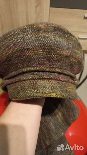 Комплект шапка и снуд женский