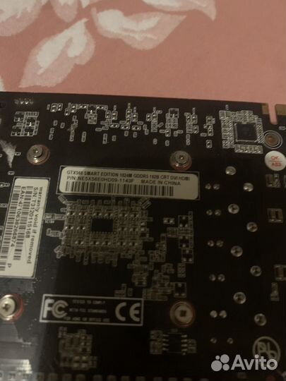 Видеокарта GTX 560