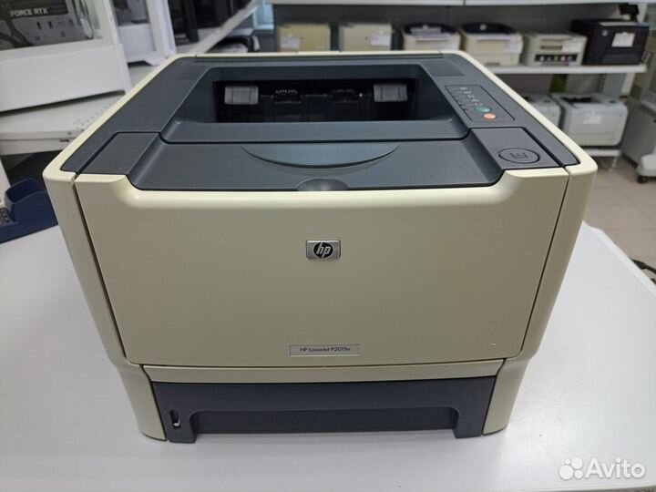 Принтер HP LaserJet P2015n, лазерный ч/б