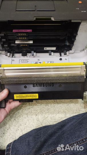 Принтер лазерный цветной samsung clp365