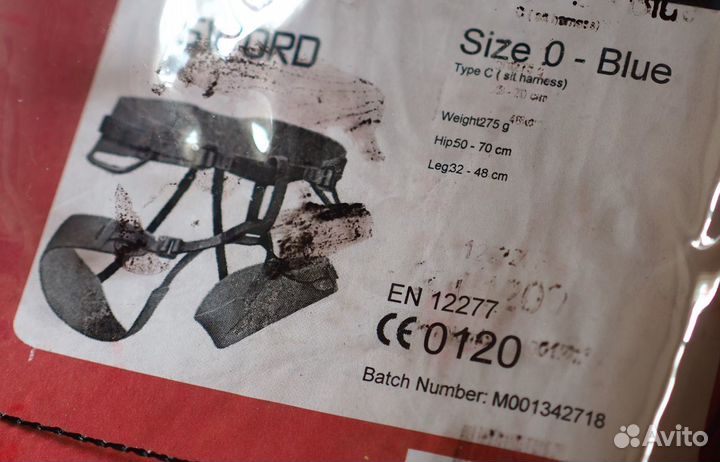 Детская страховочная система и каска Edelweiss