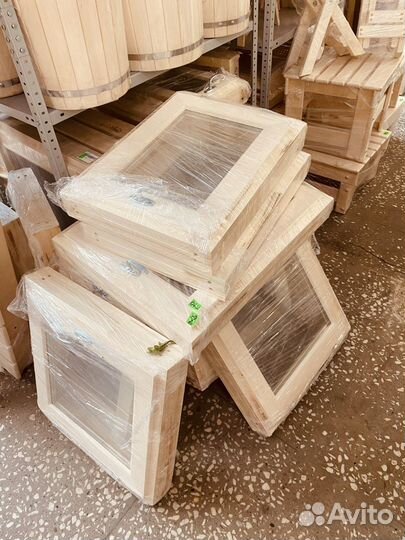 Деревянные окна для бани липа банные