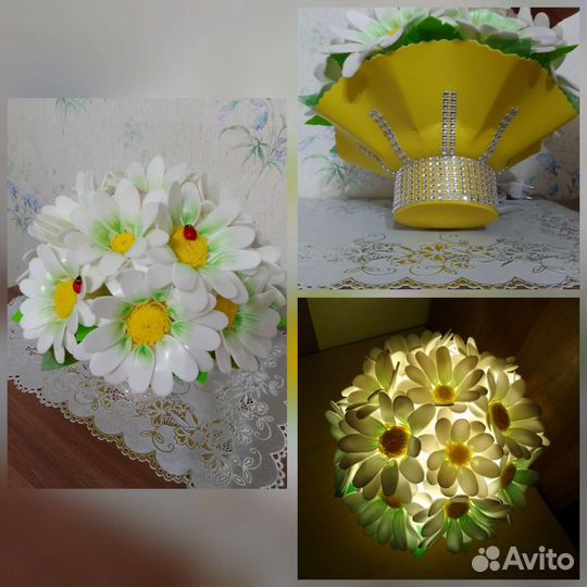 Светильник роза