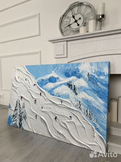 Картина ручной работы в интерьер