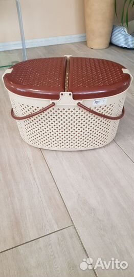 Переноска для кошек пластиковая бу