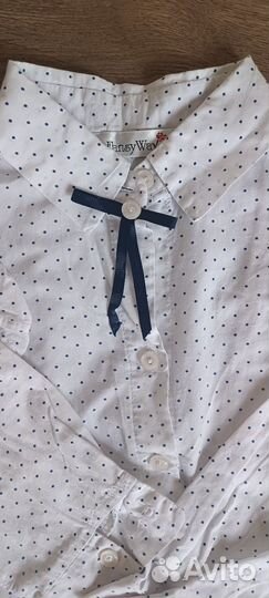 Школьная форма для девочки 128 синяя