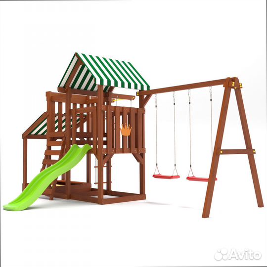 Детский игровой комплекс зима / лето