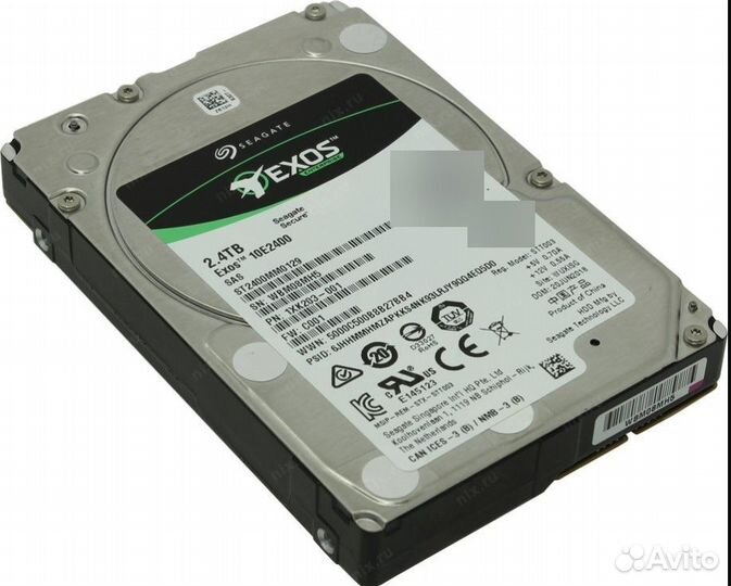 Серверный sshd жесткий диск Seagate 2,4Т