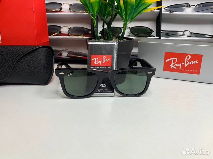 Очки ray ban wayfarer 2140 новые гарантия