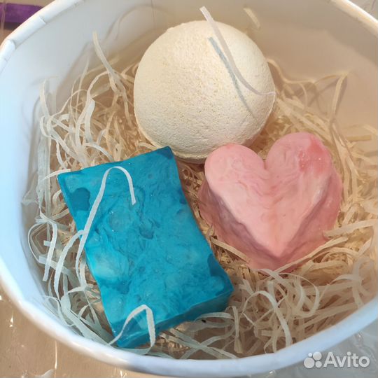 Мыло + бомбочки ручная работа