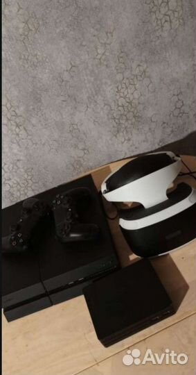 Sony playstation 4 +vr шлем