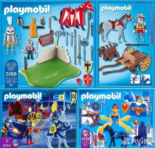 Playmobil рыцари драконы купить в Москве | Хобби и отдых | Авито