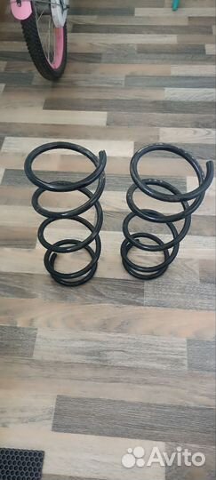 Пружины передние renault logan