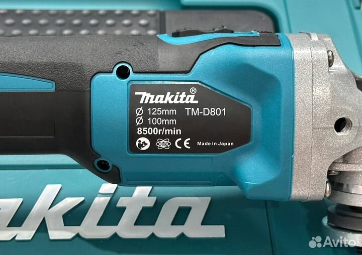 Аккумуляторная болгарка Makita 125мм (Арт.87499)