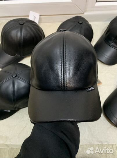 Кожаные Кепки Бейсболки Головные Уборы