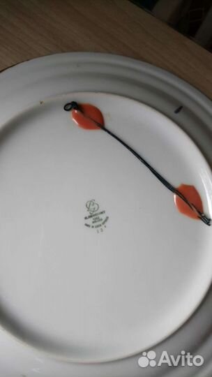 Корабль,зима,птица тарелки настенные